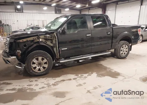 2011 Ford F-150 Xlt z USA, uszkodzony, nr VIN 1FTFW1ET3BFA57374